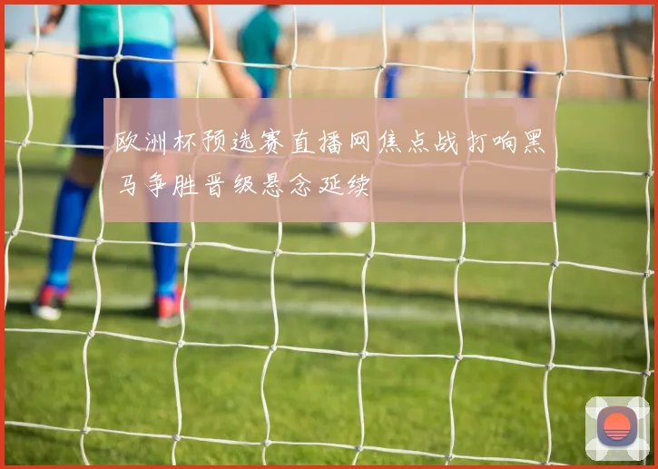 欧洲杯预选赛直播网焦点战打响黑马争胜晋级悬念延续